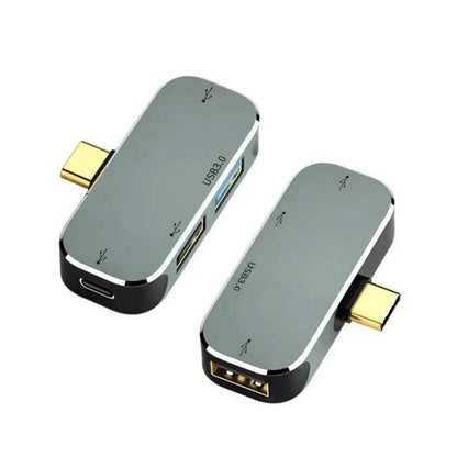 TECPHILE X1 PD100W USB C HUB Multiport Docking Station
showing different angle