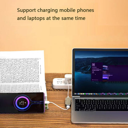 TECPHILE X1 PD100W USB C HUB Multiport Docking Station
charging support