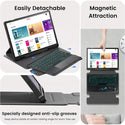 XZT-S9 Keyboard Case for Galaxy Tab S10 FE/S9 FE/S9 with Touchpad & 360° Cover - 6