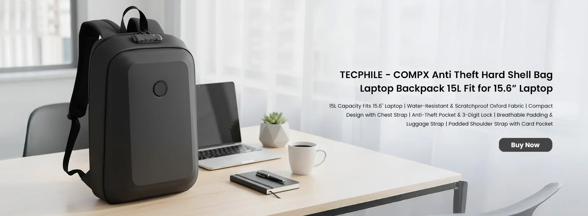 Anti Theft Hard Shell Bag