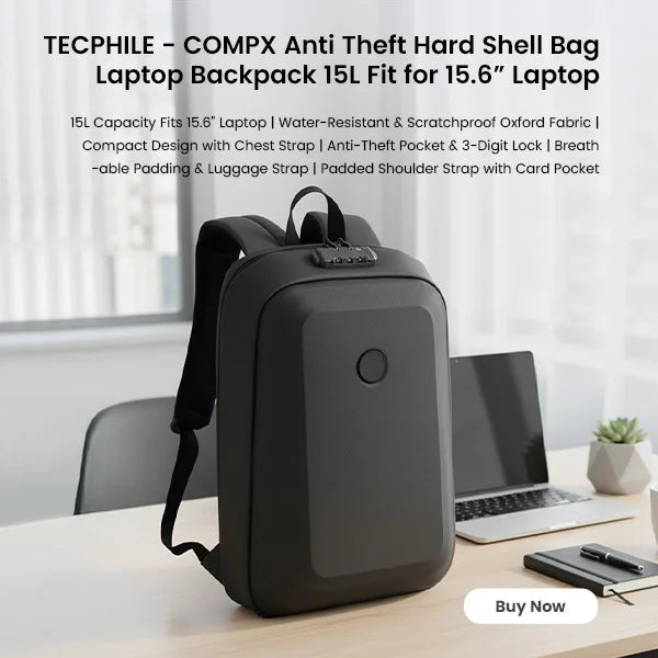 Anti Theft Hard Shell Bag