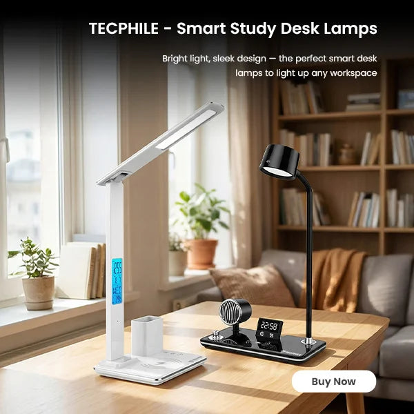 Tecphile   smart study desk lamps for mobile