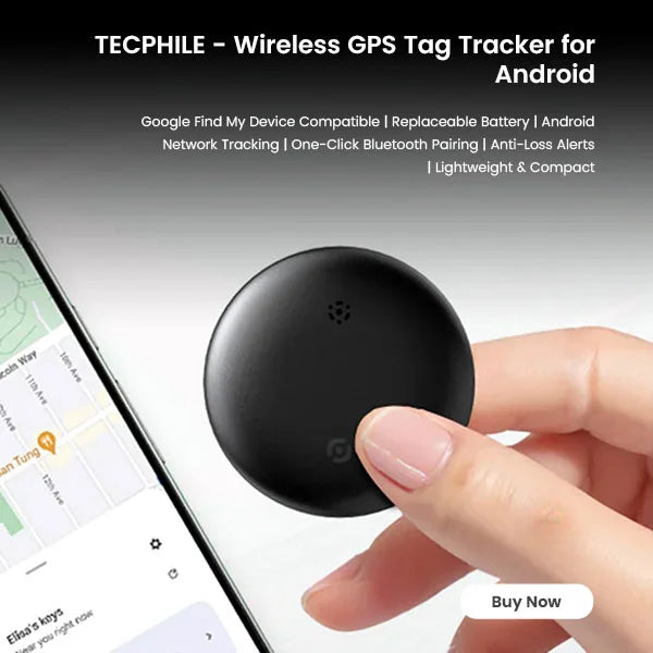 TECPHILE - Wireless GPS Tag Tracker