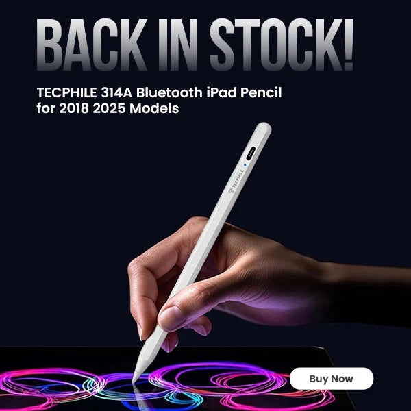 TECPHILE 314A Bluetooth iPad Pencil