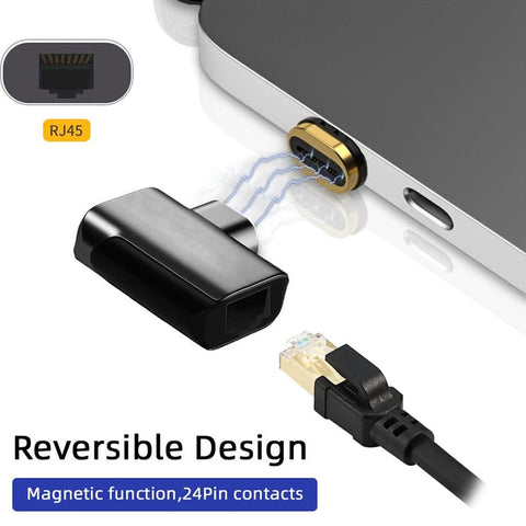 TECPHILE – 8K UHD Magnetic Type C to MINI DP Converter Adapter - 0