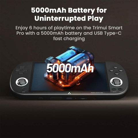 TRIMUI – Smart Pro 5 inch Handheld Game Console with Preinstalled Emulator - 0