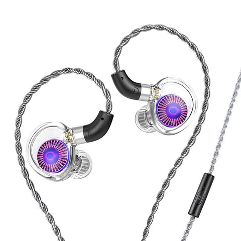 TRN Medusa 12mm 2nd Gen DLC Dynamic Driver IEM with mic