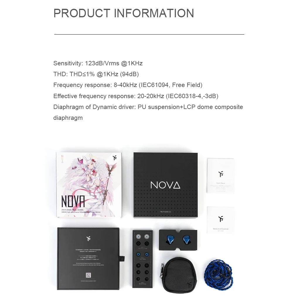 Truthear NOVA Hybrid Drivers IEM