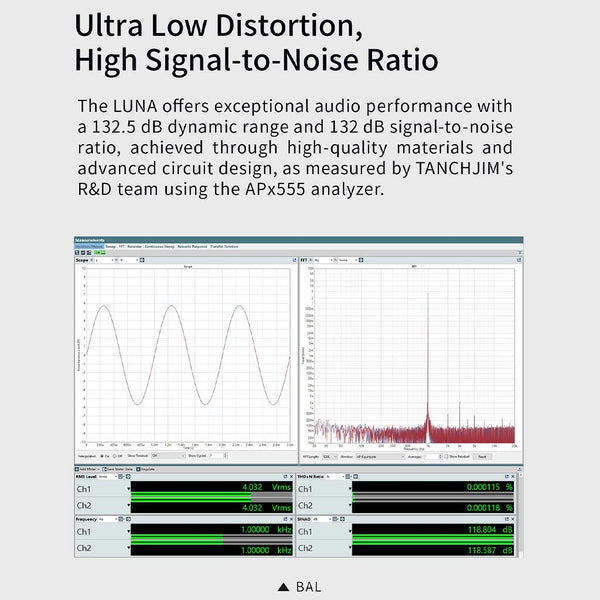 TANCHJIM - LUNA Flagship Portable DAC & Amp - 13