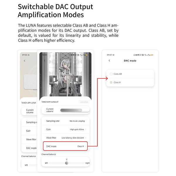 TANCHJIM - LUNA Flagship Portable DAC & Amp - 16