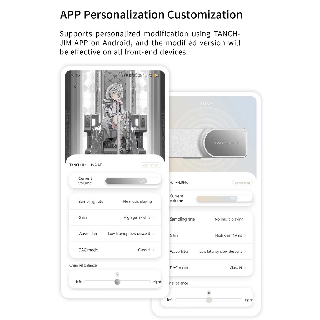 Tanchjim Luna Protable DAC & Amp TANCHJIM APP