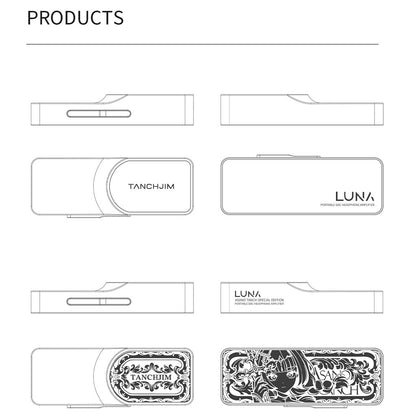 Tanchjim Luna Protable DAC & Amp Product Design