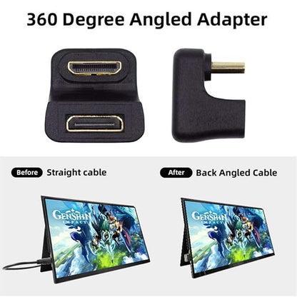 Tecphile CA129 P1 MiniHDM HDF C8K08 Adapter Black 07