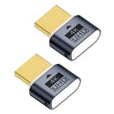TECPHILE- 4K HDMI Headless Display Virtual Dummy Plug - 8