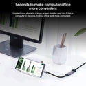 TECPHILE - Type-C to 1000Mbps Ethernet Adapter (18CM) - 3