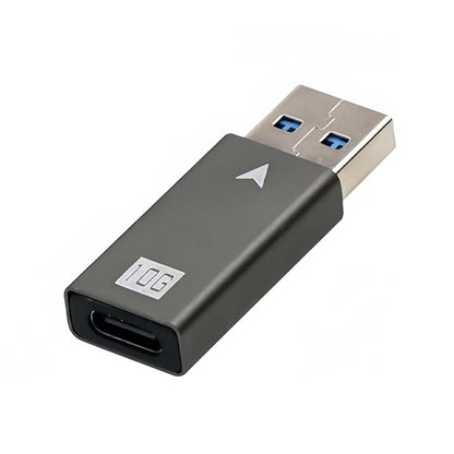 TECPHILE USB Adapter with USB 3.1 Gen 2 Type-C to USB-A design, offering 10Gbps data transfer for laptops and compatible devices.