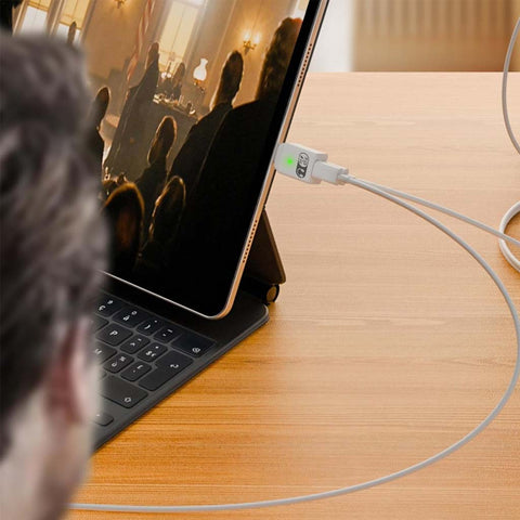TECPHILE- 2-in-1 Type-C to Lightning Headphone Adapter with 45W Fast Charging - 0