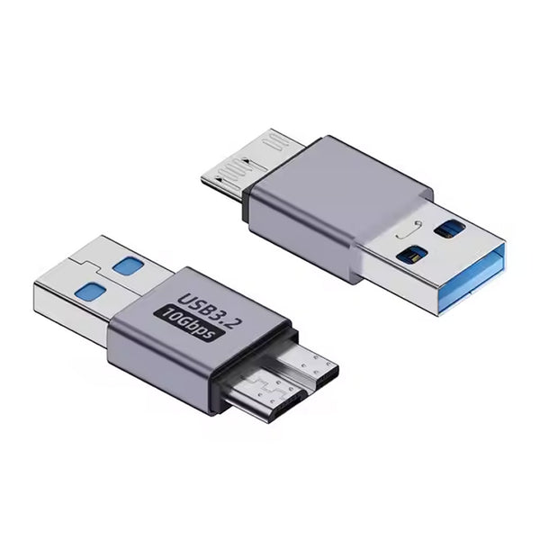 TECPHILE- USB 3.2 to Micro B OTG Adapter Converter - 10