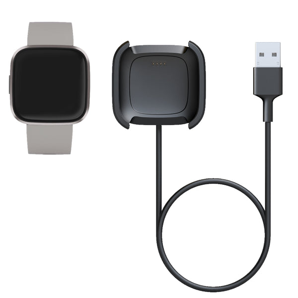 TECPHILE Charger Dock Cable Compatible Versa Smartwatch