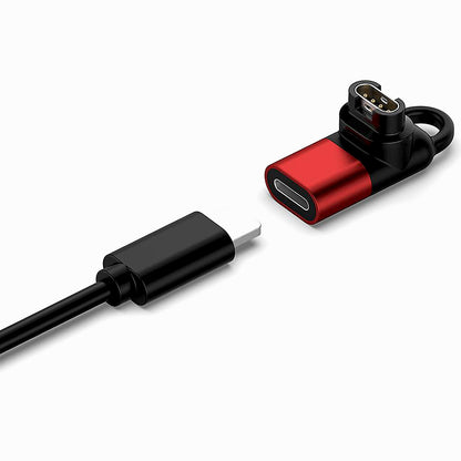 TECPHILE - Garmin Fenix 7S/7X USB-C Charging & Data Transfer Adaptor