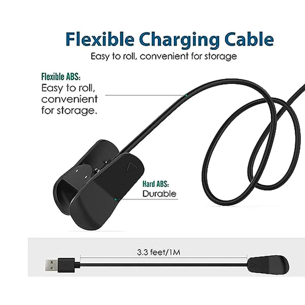 TECPHILE - Garmin Vivosmart 3 Data Transfer & USB charging cable - 3