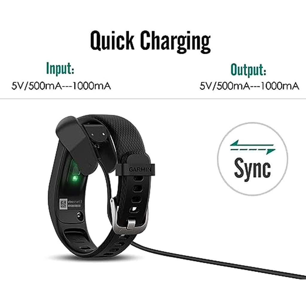 Tecphile-Garmin-Vivosmart-3-Data-Transfer-_-USB-charging-cable-_4