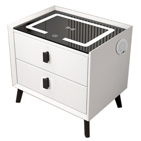 TECPHILE Smart Side Table with Wireless Charging Station Concept