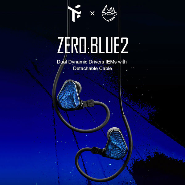 Truthear x Crinacle Zero: Blue2 Dual Dynamic Driver IEM - 2