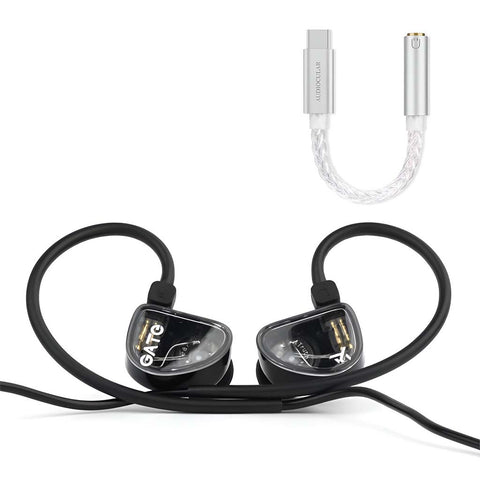 Truthear GATE IEM +  AUDIOCULAR D07 Slim DAC & Amp