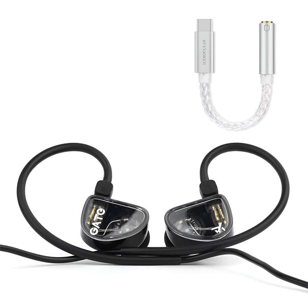 Truthear GATE IEM +  AUDIOCULAR D07 Slim DAC & Amp - 1