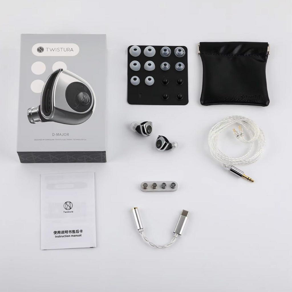 TWISTURA D Major Dual Chamber Dual Magnetic DD IEM