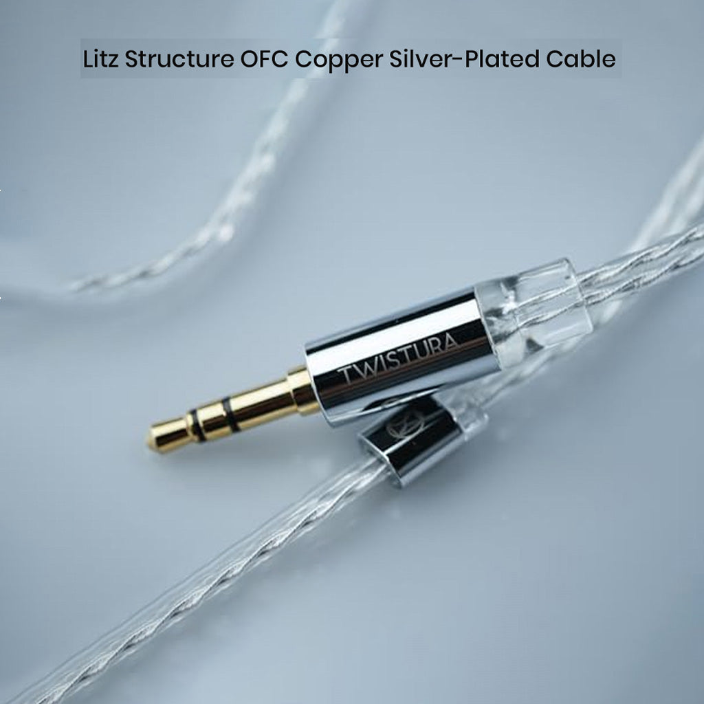 Twistura D Major Dual in ear monitor 3.5mm plug