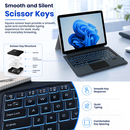 Wireless Microsoft Surface Go Keyboard for G0 4, Go 3, Go 2, Go