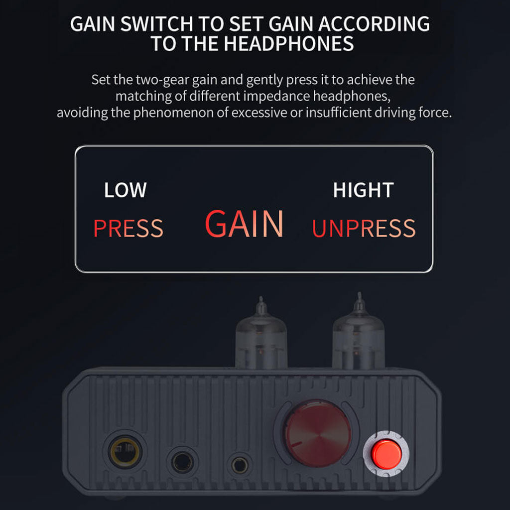 Xduoo MH02 gain Switch
