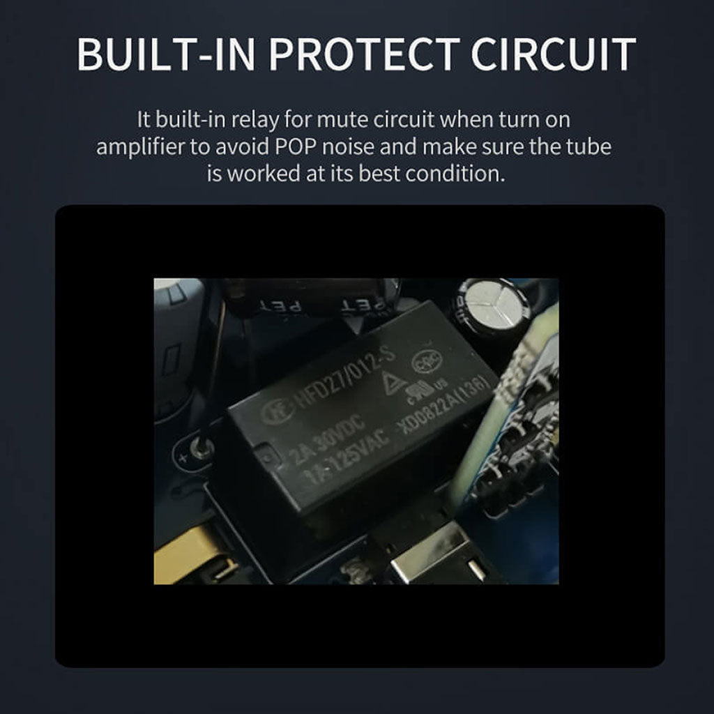 Xduoo MH02 Dac & Tube Amp Bulti In PRotect Circuit