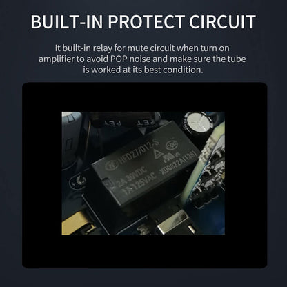 Xduoo MH02 Dac & Tube Amp Bulti In PRotect Circuit