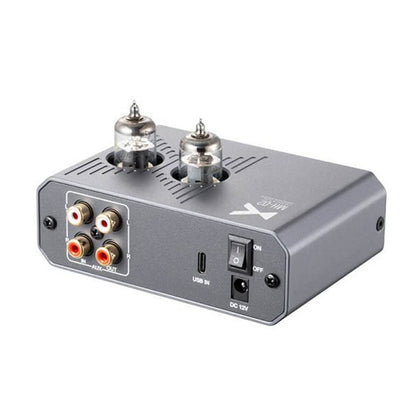 Xduoo MH02 Dac & Tube Amp Back View