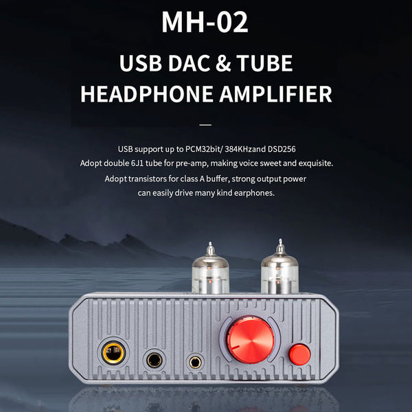 xDuoo - MH02 USB DAC & Tube Headphone Amplifier - 4