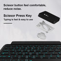 YJ-S9+ Bluetooth keyboard case for  Samsung Galaxy S9 Plus/ S9 FE Plus 12.4” - 5