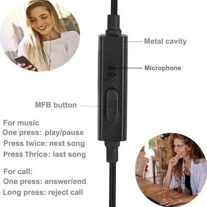 ZXQ A5 Wired Earphone