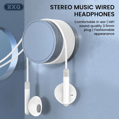 ZXQ - A13 Versatile Wired Earphone with Stereo Music 