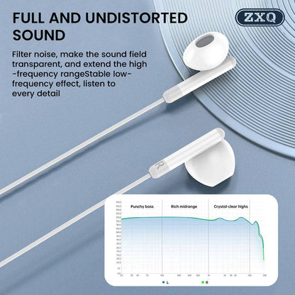 ZXQ - A13 Versatile Wired Earphone Produce Undistorted Sound