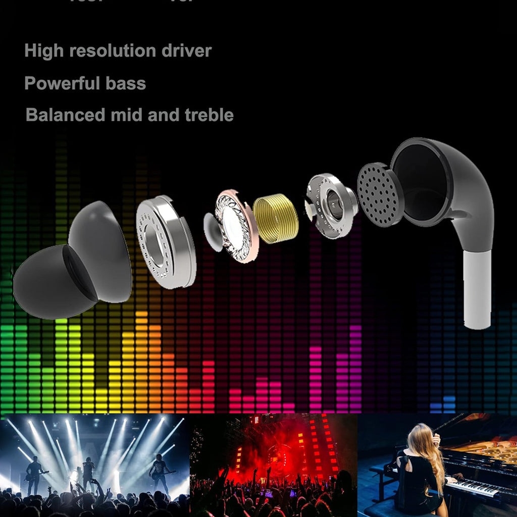 ZXQ A2 Wired Earphone with 10mm Dynamic Driver structure