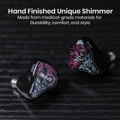 ZiiGaat Odyssey High Performance Hybrid IEM is handicrafted