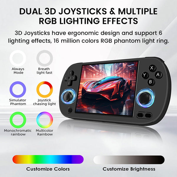 ANBERNIC- RG40XX H 4.0 inch Handheld Game Console with 30+ Emulators - 8