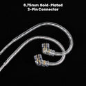 AUDIOCULAR - RC1 Silver-Plated Replacement Cable for KZ IEMs - 7