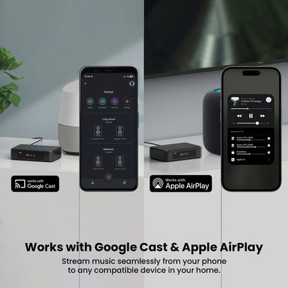 Arylic - LP10 Wireless Music Streamer with AirPlay 2, Multiroom Stereo