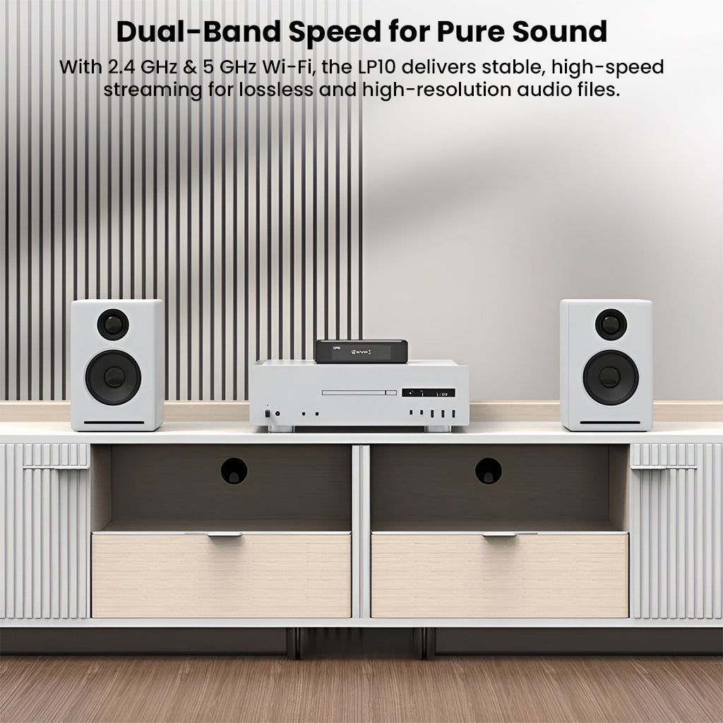 Arylic - LP10 Wireless Music Streamer with AirPlay 2, Multiroom Stereo