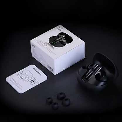 KZ Sora V5.4 TWS Earbuds full package including earbuds, charging case, ear tips, and user manual, ideal for music and gaming.
