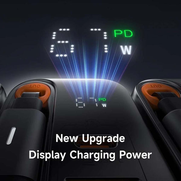 Mcdodo- 67W PD GaN Charger with Type-C Retractable Cable - 5